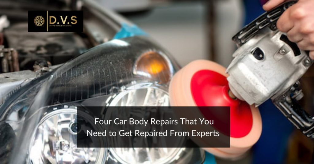 Four Car Body Repairs That You Need to Get Repaired From Experts